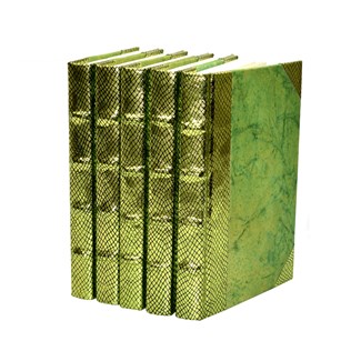 Exotic Metallic Collection - Chartreuse, Set of 5